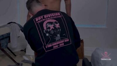 Studly Studs Sucking and Swapping: Santino Cruz and Luca DAmore in Pompeur!