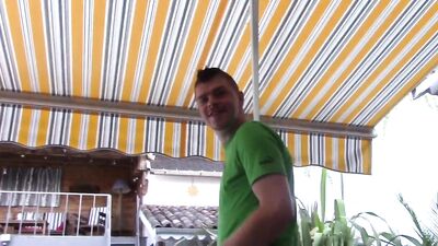 RawFrenchNeighborhood: Garden Blowjob with Two Alpha Males