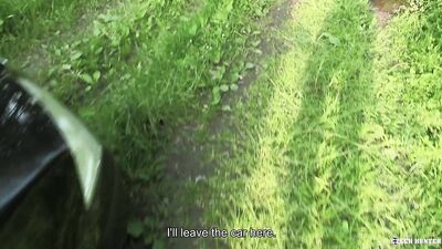 Outdoor Hunger Games: Czech Hunter Pursues Rural Hottie