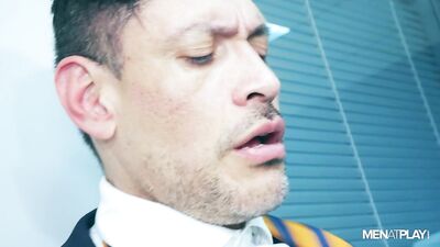Bow Down to Your Boss - A Gay Porn Video Inspired by John Rodriguez and Nicholas Bardems Power Play