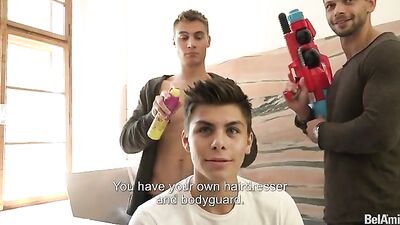 Labourrage anal à trois - Jerome Exupery, Torsten Ullman, Allan Aimee : Un cul irrésistible qui fait perdre le contrôle!