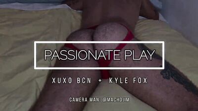 raw and passionate: kyle fox gives head to spanish beast, xuxobcn in an exclusive scene