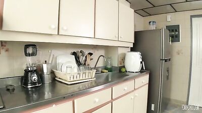 Mexican Latino Takes Control of His Hand!