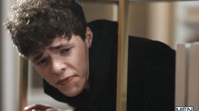 Office Affairs: The Powerful Sperm Shooter - Michael Boston, Finn Harding and Troye Dean