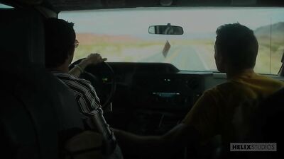 Garretts Gay Camping Adventure - Episode 3: Aiden & Chases Roadside Romp