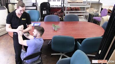 Gay Porn Fury: Tyler Castle Gets Caught by Jack Hunter and Gives in to His Bosss Demands