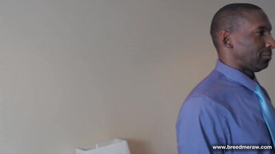 Bareback Interracial Gay Porn with Jack Simmons and Ray Dalton.