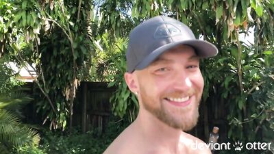 Threes a Crowd: British Bulge-Busters Bareback in Bedroom