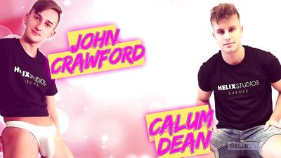 Young, Beautiful Boys First Anal Experience - Calum Dean and John Crawford