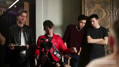 Gay Porn Debutant Twink Gets His Chance with Talented Director Eli Bennet