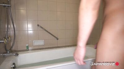 Asian Teen After A Shower - The Ultimate Moment of Release!