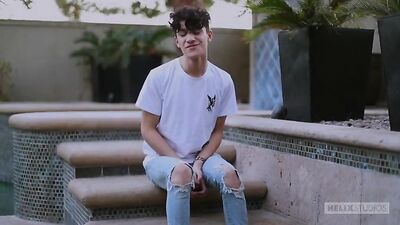 Young & Hung: Sebastian Cruz and Adam Reids First Time Gangbang!