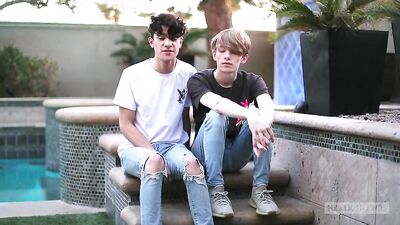 Young & Hung: Sebastian Cruz and Adam Reids First Time Gangbang!