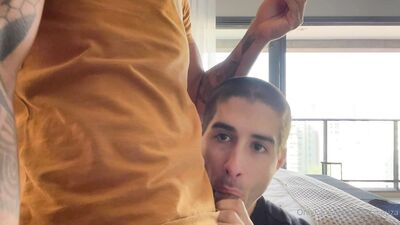 Raw Thrusting Passion with Diego Sans and Matheus Souza: Two Handsome Men Finally Meet for a Hot Flip-Fuck Scene