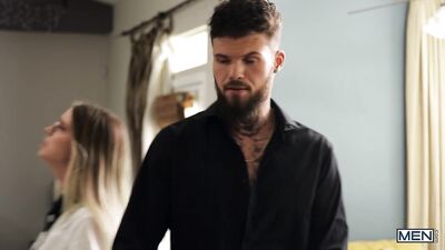 Gay Porn Gone Wild! Joey Mills and Felix Fox get more than they bargained for at the BBQ