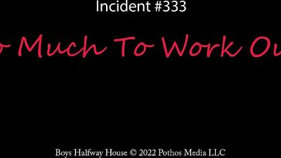 Chubby BBC Boys Halfway House Inspection: Too Much to Do (189 characters)