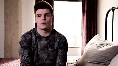 Bradys Breathless Bliss: A Brunette Athletes Solo Masturbation