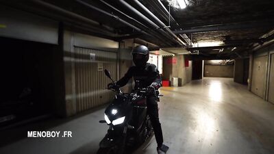 Gay Biker Sex Scene: A Motorcycle Fetish Fantasy