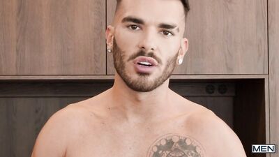 Plunge into Hardcore with the Raunchy Plumber and Sir Peter - A Gay Porn Video by MEN.com