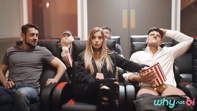 Bisexual Triple Threat - Haley Reed, Dante Colle and Malik Delgaty Porn Video