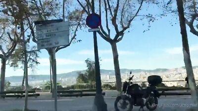 Cruising Barcelona - Barbecue Outdoors: Sucking on the Spanish Steps