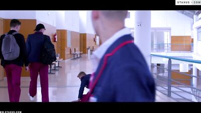 Hardcore Education: Young Students Discover the Joys of Licking and Sucking at Boarding School