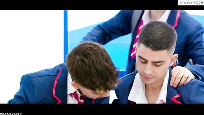 Young and Beautiful in the Dormitory: An Erotic Encounter with Two Sexy Students