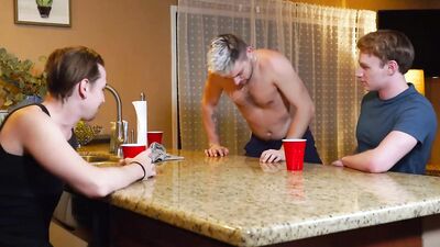 Cooking up a Storm in the Bedroom: A Hot Threesome with Johnny Rapid, Jack Hunter and Eric Charming