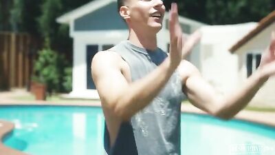 Step-sons Sexual Adventure with Voyeuristic Father - Gay Porn Video