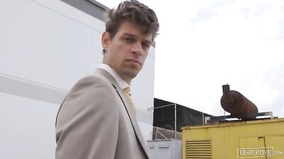 Hardcore Brunette Bareback HD Movies! - Michael Del Ray and Elliot Finns Wild Gay Porn Adventure!