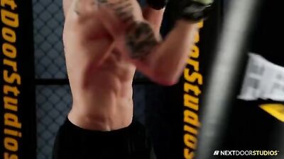 Military Man Michael Molotov Gets Off with a Torrid Ejaculation