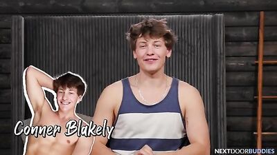 Anal Debut: Conner Blakely Gets Fucked by David Skyler!