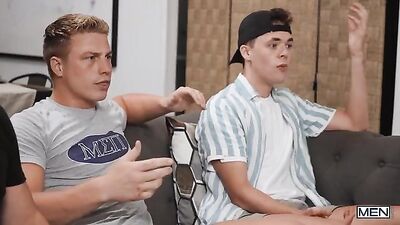 Uncles Boyfriend Caught with His Turkey in Hand - Troye Dean and Logan Aarons!