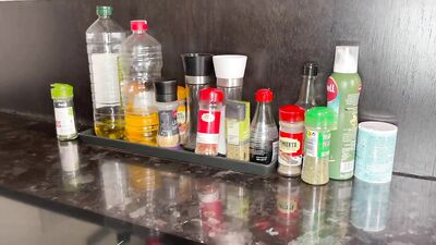 Raw and Ready: Apolo Adri and Allen King Get Down in the Kitchen for Bareback Blowjobs