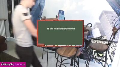 Horny French Studs in Heat - Cute Thin Boys Get Fresh after School