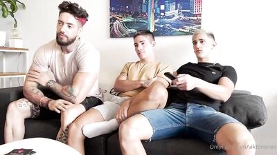 young brazilian hottie plans a threesome with viktoronee and kito shelby on !