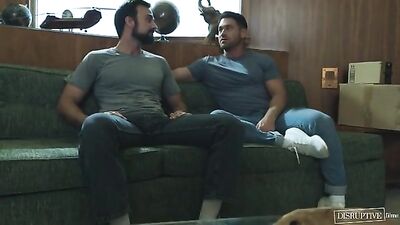 Hardwood Heat: A Steamy Sawmill Scene with Beau Butler and Mason Lear