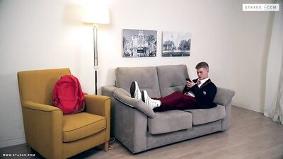 Young Lyceean Masturbates in the Dormitory