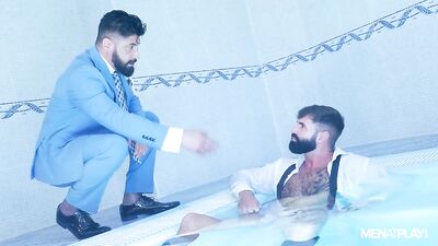 Wet Groomsman - A Wedding Day Delight (190 characters)