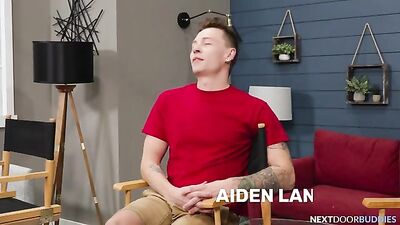 Interracial Threesome with Tatted Up Athletes: Gay Porn Scene