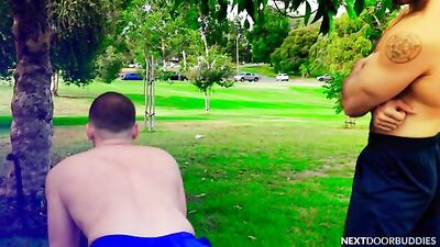 Gay Porn Video - Field Day of F**kfest: Mouth-to-Ass Anal, Blowjobs, Tattooed Bodies and Huge Cocks
