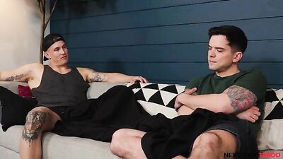 Brothers, Raw & Real: Tats, Piercings and Family Roleplay - Gay Porn Video.