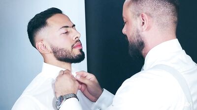 Gay Porn Sensation: Sir Peter Welcomes Jhon Ramirez to Menatplay!