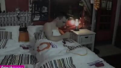 Double Penetration with Two French Minors and a Huge Black Cock