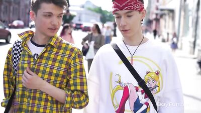 Gay Porn Adventure in the City: Exploring Sights and Pleasures with Young Czech Cutie