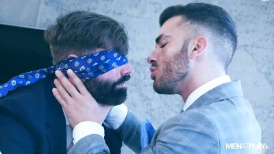 Young Spanish Boys Submission Fantasy: Blindfolded, Tied & Butt Plugged by a Dominant Daddy
