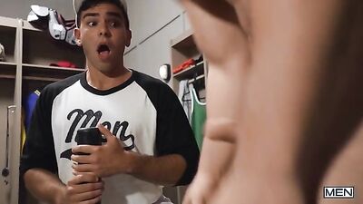 Bareback American Coachs Hard Lesson: Damian Night & Johnny Donovan