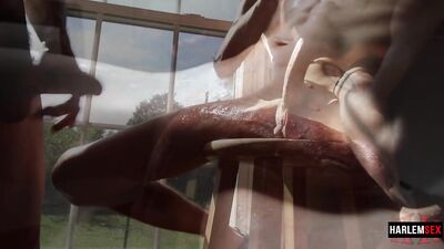 Wet Bathroom Blowjob - BBC Cum Swap!