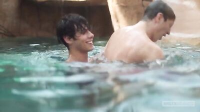 Wet Oasis Delight - Jacob Hansen and Asher Haynes Steamy First Time