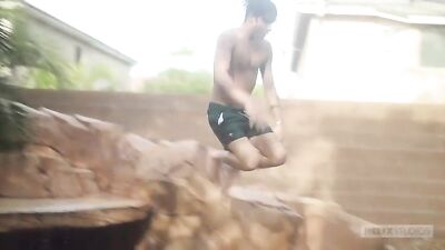 Wet Oasis Delight - Jacob Hansen and Asher Haynes Steamy First Time